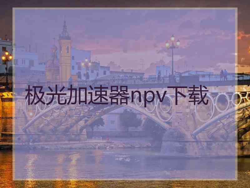 极光加速器npv下载